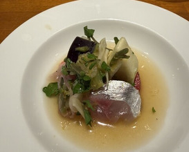 Dinner at gucite (グシテ)