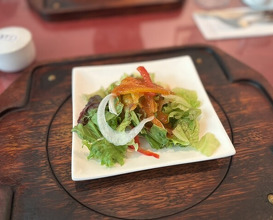 Dinner at Sumiyaki Hamburger Steak Gyusen (炭焼ハンバーグ 牛船)