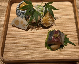 Dinner at Onarimon Haru