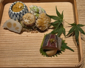 Dinner at Onarimon Haru