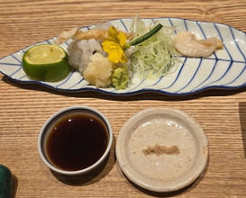 Dinner at Onarimon Haru