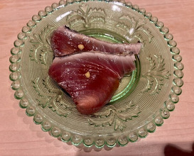 Dinner at Sushi Hashimoto