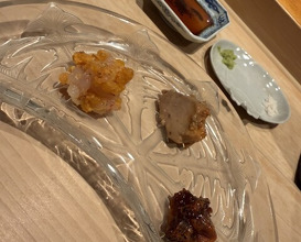 Dinner at Sushi Hashimoto