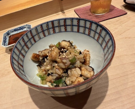 Dinner at Sushi Hashimoto