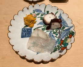 Dinner at Sushi Hashimoto