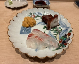 Dinner at Sushi Hashimoto