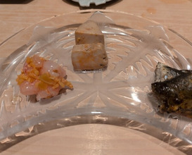 Dinner at Sushi Hashimoto