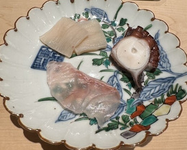 Dinner at Sushi Hashimoto