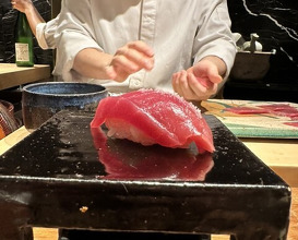 Dinner at HATSUNEZUSHI (初音鮨)