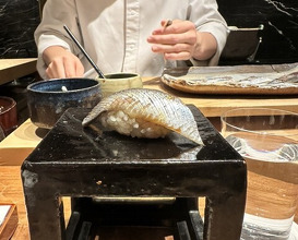 Dinner at HATSUNEZUSHI (初音鮨)