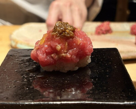Dinner at HATSUNEZUSHI (初音鮨)