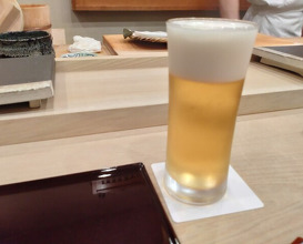 Dinner at Sushi Hidetaka (寿し ひでたか)