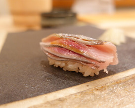 Dinner at Sushi Hidetaka (寿し ひでたか)