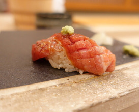 Dinner at Sushi Hidetaka (寿し ひでたか)
