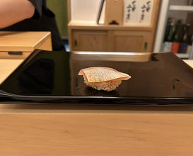 Dinner at Sushi Hijikata (鮨 土方)