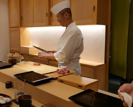 Dinner at Sushi Hijikata (鮨 土方)