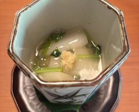 Dinner at Hirasanso
