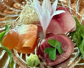 Dinner at Hirasanso