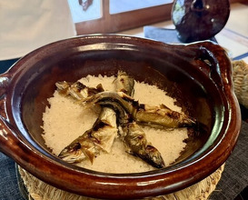 Dinner at Hirasanso