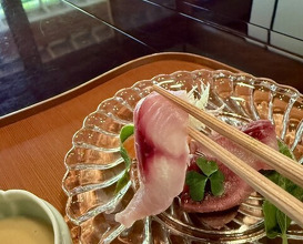 Dinner at Hirasanso