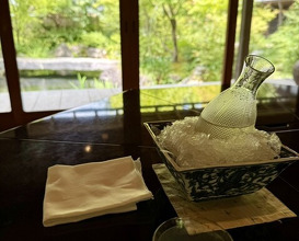 Dinner at Hirasanso