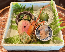 Dinner at Hirasanso