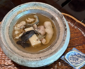 Dinner at Hirasanso