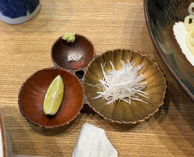 Dinner at Iida Shouten