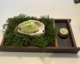 Dinner at Installation Table ENSO L'asymetrie du calme (Installation Table ENSO L'asymetrie du calme)