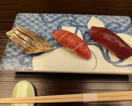 Dinner at Isshinzushi Koyo