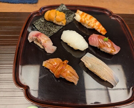 Dinner at Isshinzushi Koyo