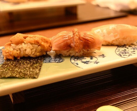Dinner at Isshinzushi Koyo