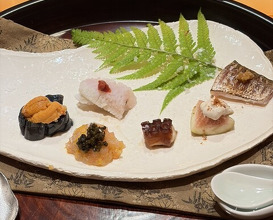 Dinner at Isshinzushi Koyo