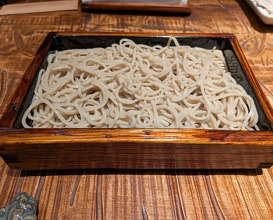 Dinner at Teuchi Soba Jiyu San (手打蕎麦 じゆうさん)