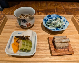 Dinner at Teuchi Soba Jiyu San (手打蕎麦 じゆうさん)