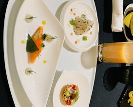 Dinner at Gastronomy Joel Robuchon (ガストロノミー ジョエル・ロブション)
