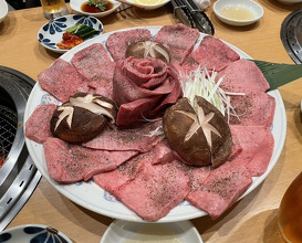 Dinner at Sumiyaki Kinryusan (炭焼 金竜山)