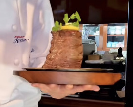Dinner at Steak House Kitchen Ribbon (ステーキハウス キッチンリボン)