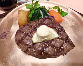 Dinner at Steak House Kitchen Ribbon (ステーキハウス キッチンリボン)