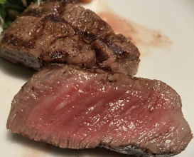 Dinner at Steak House Kitchen Ribbon (ステーキハウス キッチンリボン)