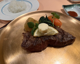 Dinner at Steak House Kitchen Ribbon (ステーキハウス キッチンリボン)