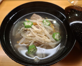 Dinner at Takanobashi Kiyotan (鷹ノ橋　清耽)
