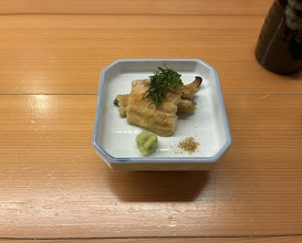 Dinner at Takanobashi Kiyotan (鷹ノ橋　清耽)