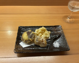 Dinner at Takanobashi Kiyotan (鷹ノ橋　清耽)