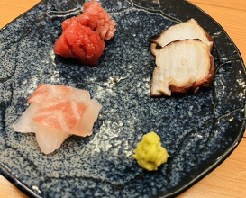 Dinner at Takanobashi Kiyotan (鷹ノ橋　清耽)