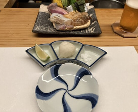 Dinner at Tempura Koizumi (天ぷら 小泉)