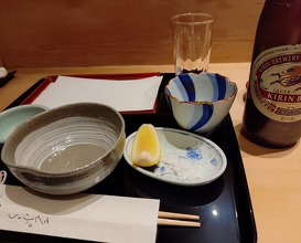 Dinner at Tempura Kondo (てんぷら 近藤)