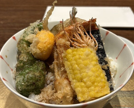Dinner at Tempura Kuruma