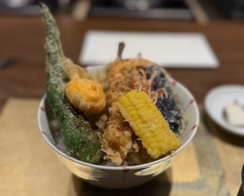 Dinner at Tempura Kuruma