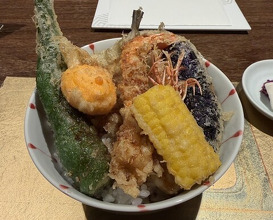 Dinner at Tempura Kuruma